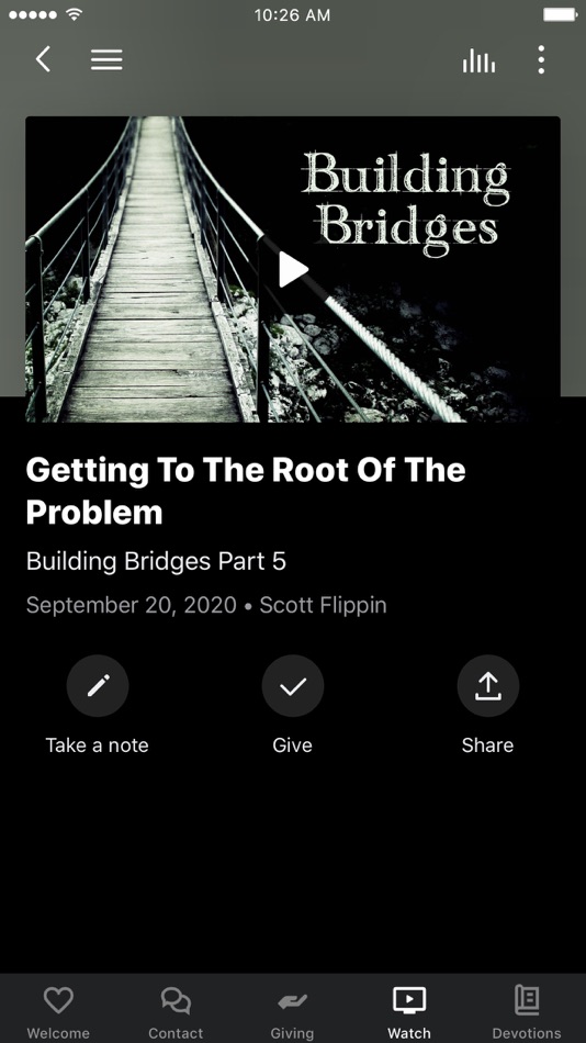 #3. Blue Ridge Fellowship (iOS) 由: Blue Ridge Christian Fellowship