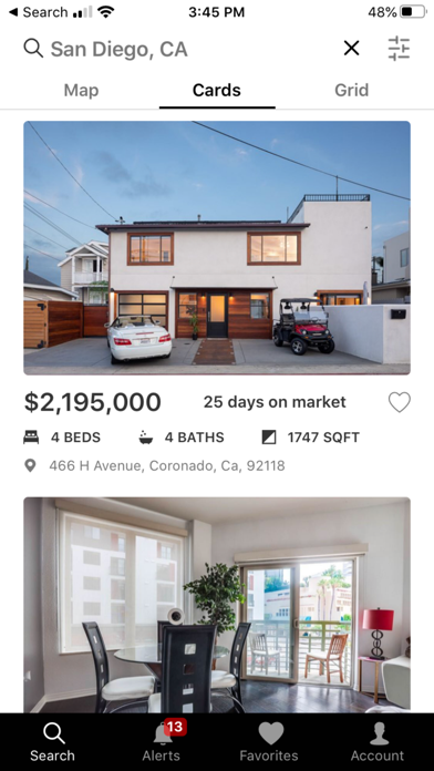 San Diego Realty Screenshot