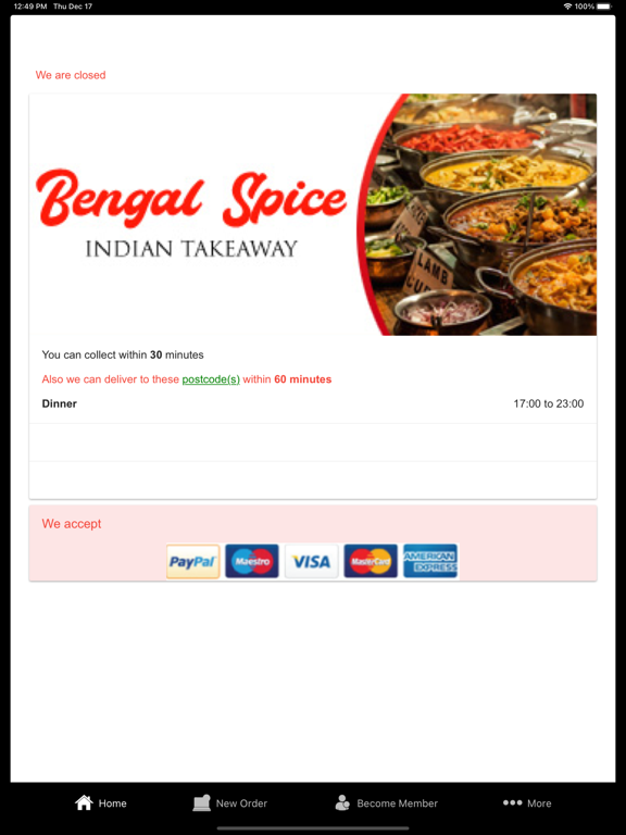 Bengal Spice - Indian Takeaway screenshot 2