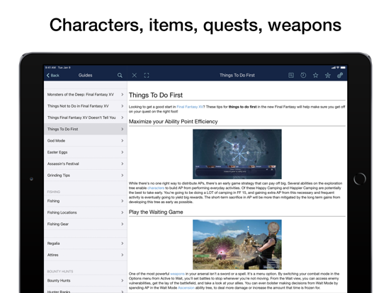 Screenshot #5 pour PW for Final Fantasy XV