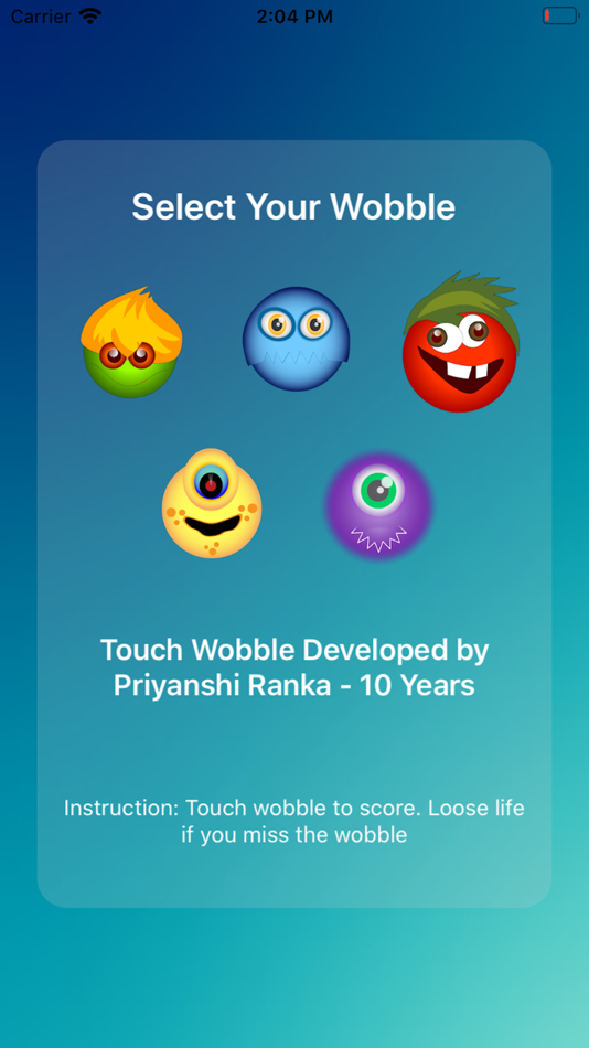 Touch Wobble - 1.0 - (iOS)