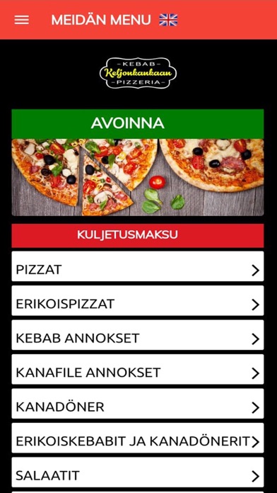 Screenshot #2 pour Keljonkankaan Kebab Pizzeria