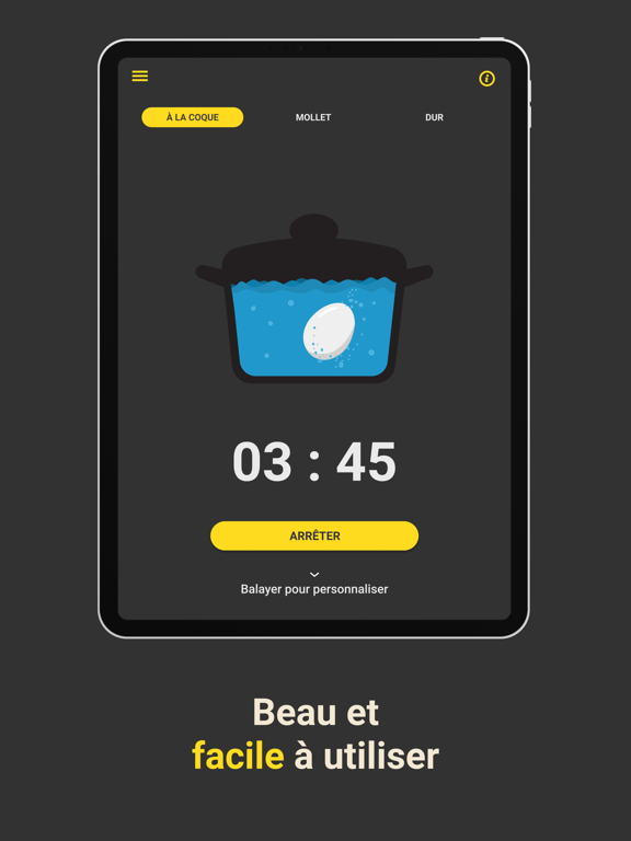 Screenshot #6 pour Minuteur à oeufs