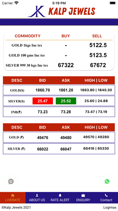 Kalp Jewels Screenshot