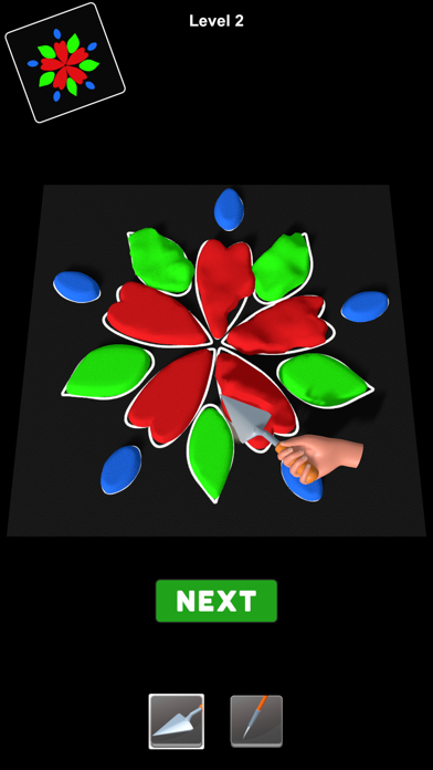 Color Powder Art Screenshot