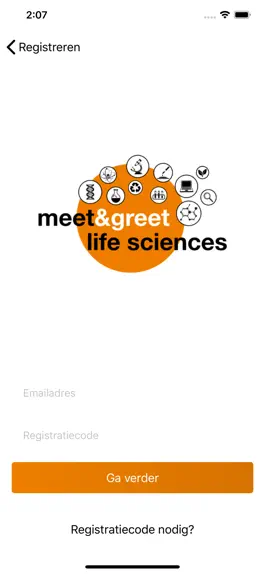 Game screenshot Meet & Greet Life Sciences '21 apk