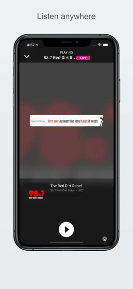 Game screenshot 98.7 The Red Dirt Rebel apk