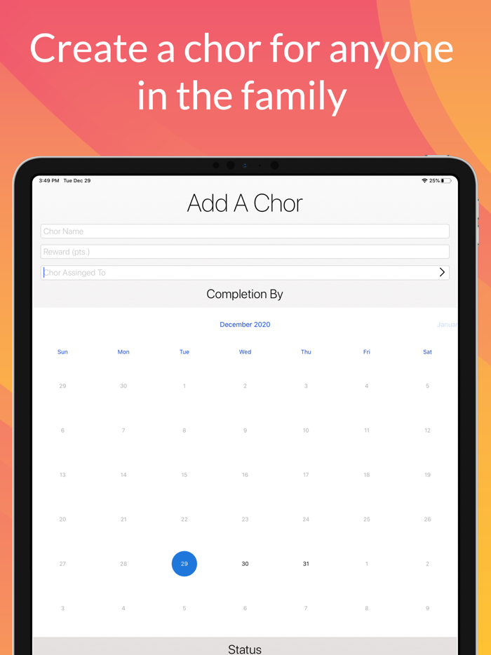 Chor - Family Chore Tracker