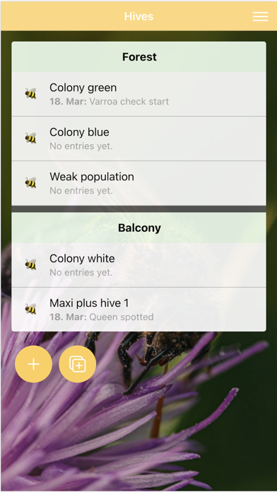 Bee Notes Screenshot