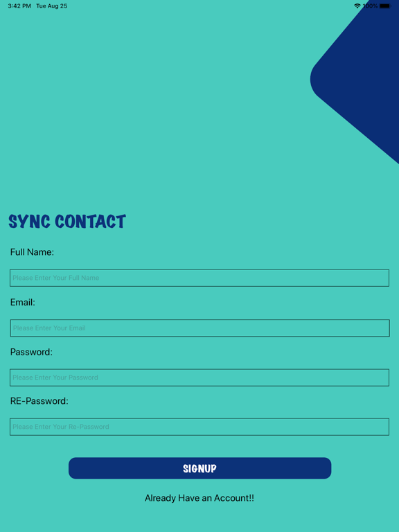 Screenshot #5 pour Sync Contacts App