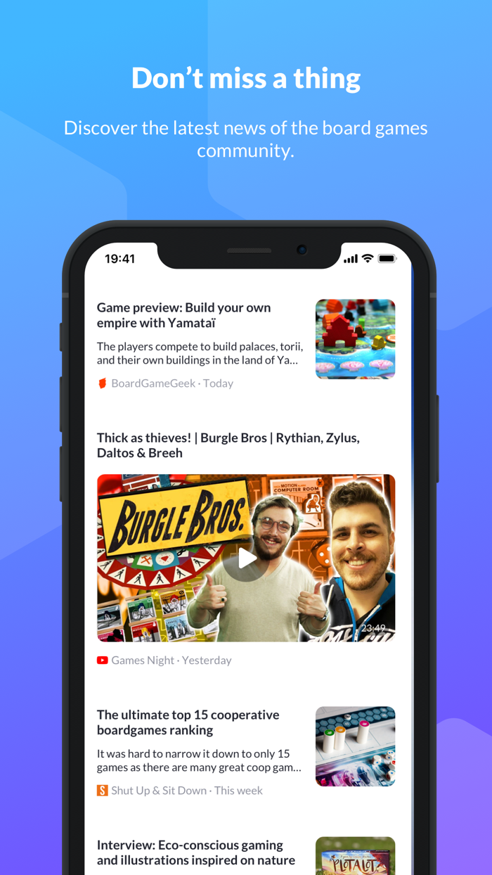 Gamehood - BGG Board Games