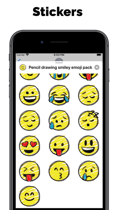 Screenshot #2 pour Autocollant Emoji to Message