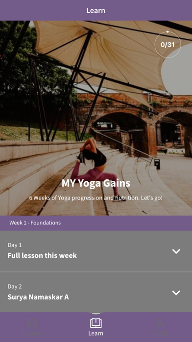 MY Yoga Gains Screenshot