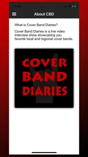 cover band diaries iphone screenshot 1