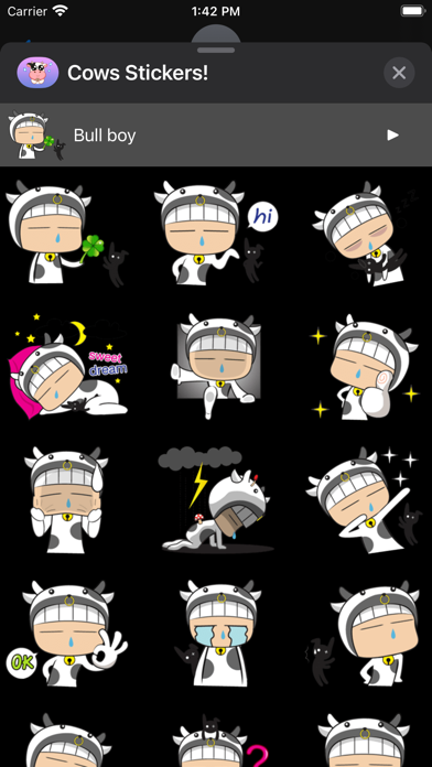 Bulls & Cows Stickers Screenshot