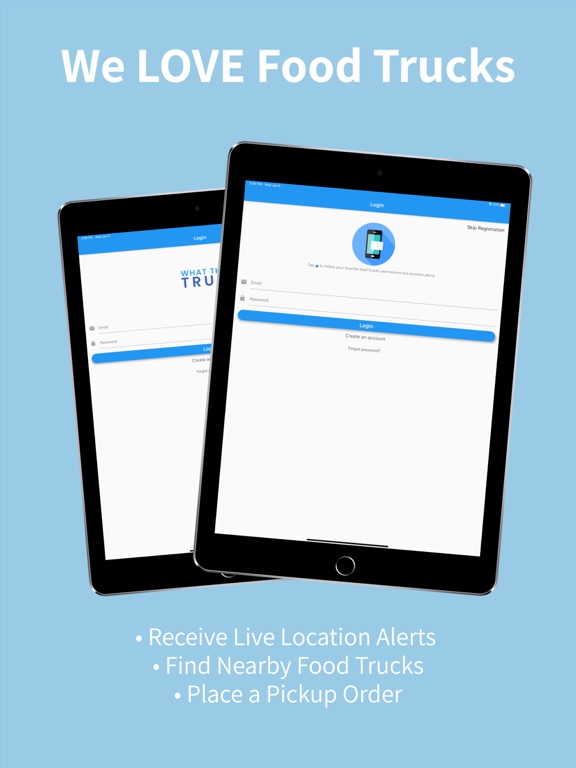 What The Truk iPad screenshot 1 - Food & Drink app