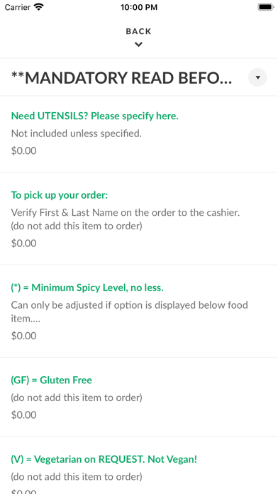 J-T Thai Street Food Screenshot