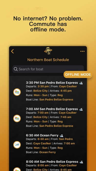 Commute Belize Screenshot