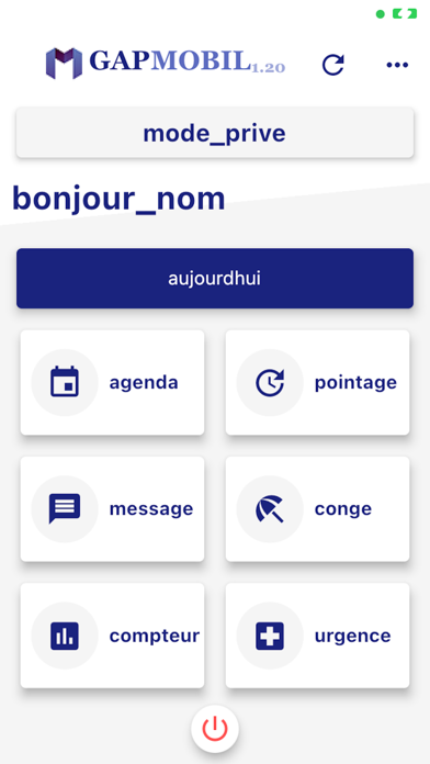 Gap Mobile Personnel Screenshot