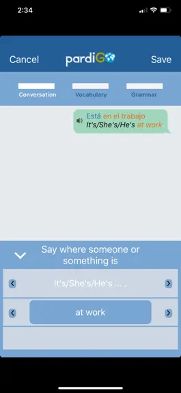 Game screenshot Pardigo Spanish hack