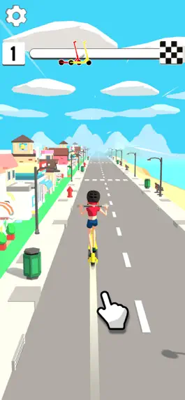 Game screenshot Scooter Race 3D apk
