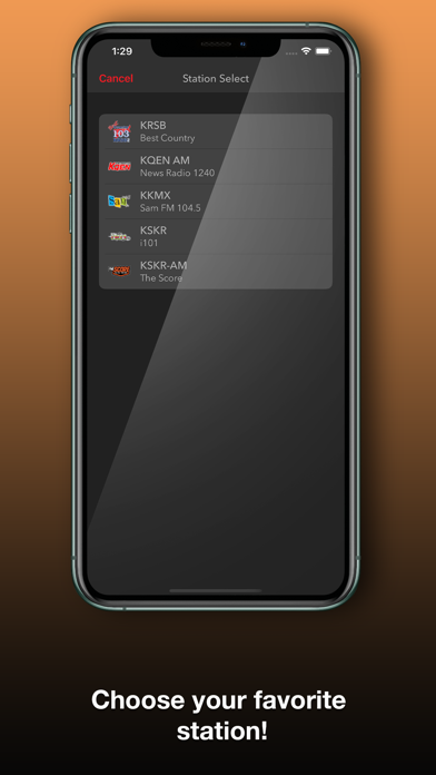 541 Radio Screenshot