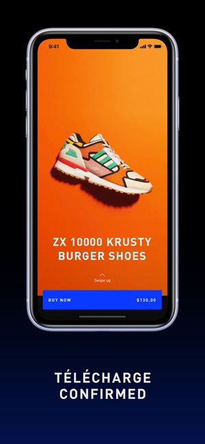 adidas CONFIRMED dans l'App Store