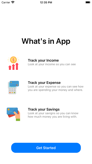 Monetary - Money Advisor App Screenshot