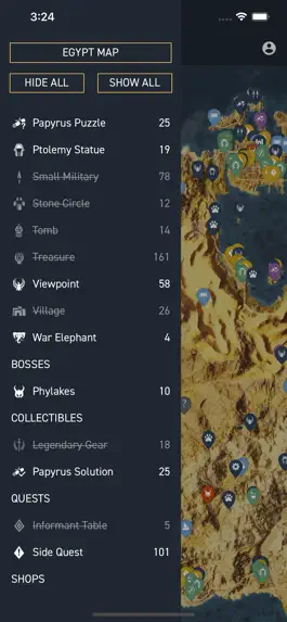 Game screenshot Unofficial Map: AC Origins apk
