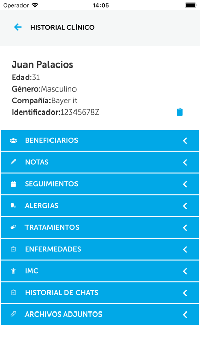 MeetingDoctors Workplace Screenshot