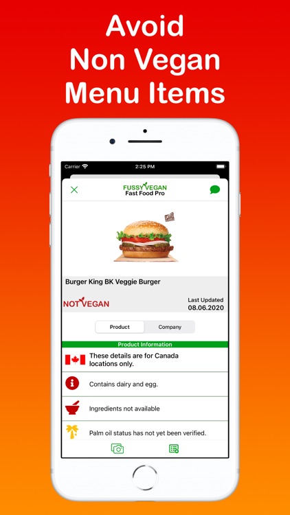 Fussy Vegan Fast Food Pro screenshot-2