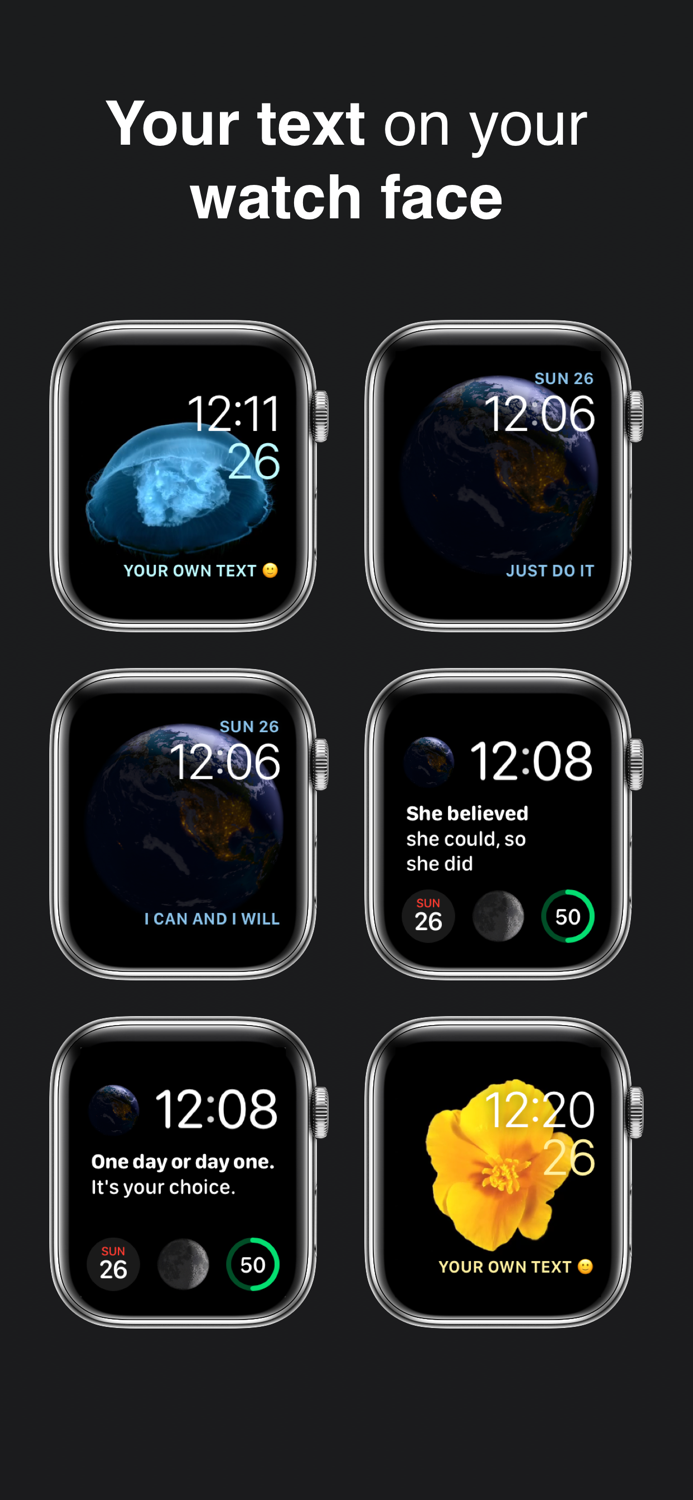 TextWatch Complications
