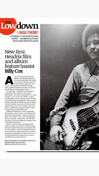 Bass: The Bass Guitar Magazine screenshot 4