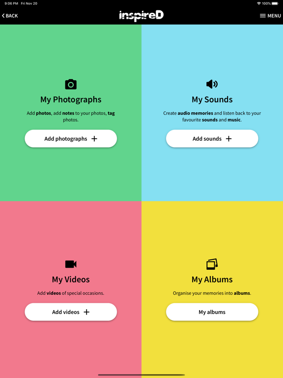 Screenshot #4 pour The InspireD Reminiscence App