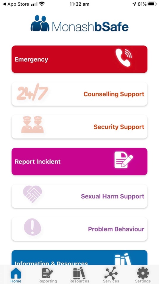 #1. Monash bSafe (iOS) 由: Monash University