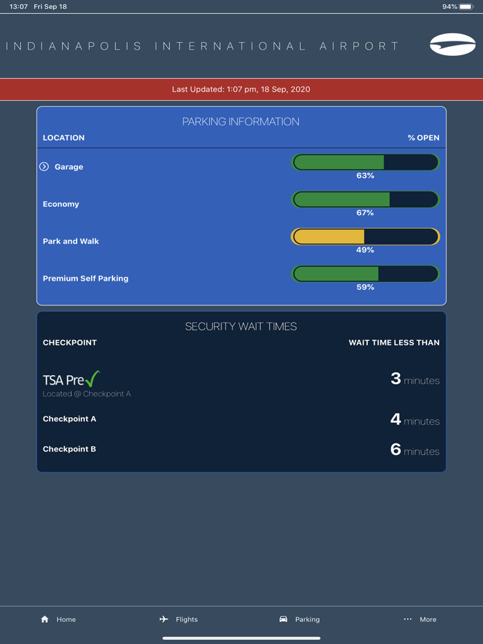 Indianapolis Intl. Airport