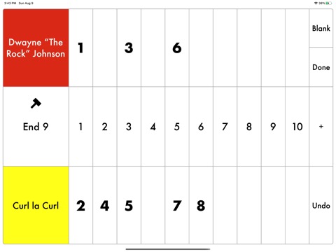 Curling Scoreboardのおすすめ画像1