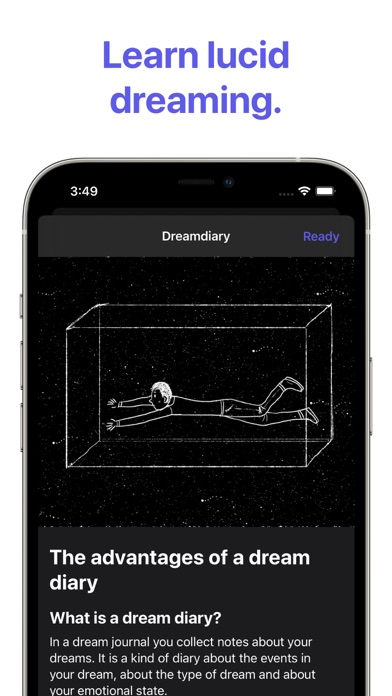 DreamLog - Track your dreams Screenshot