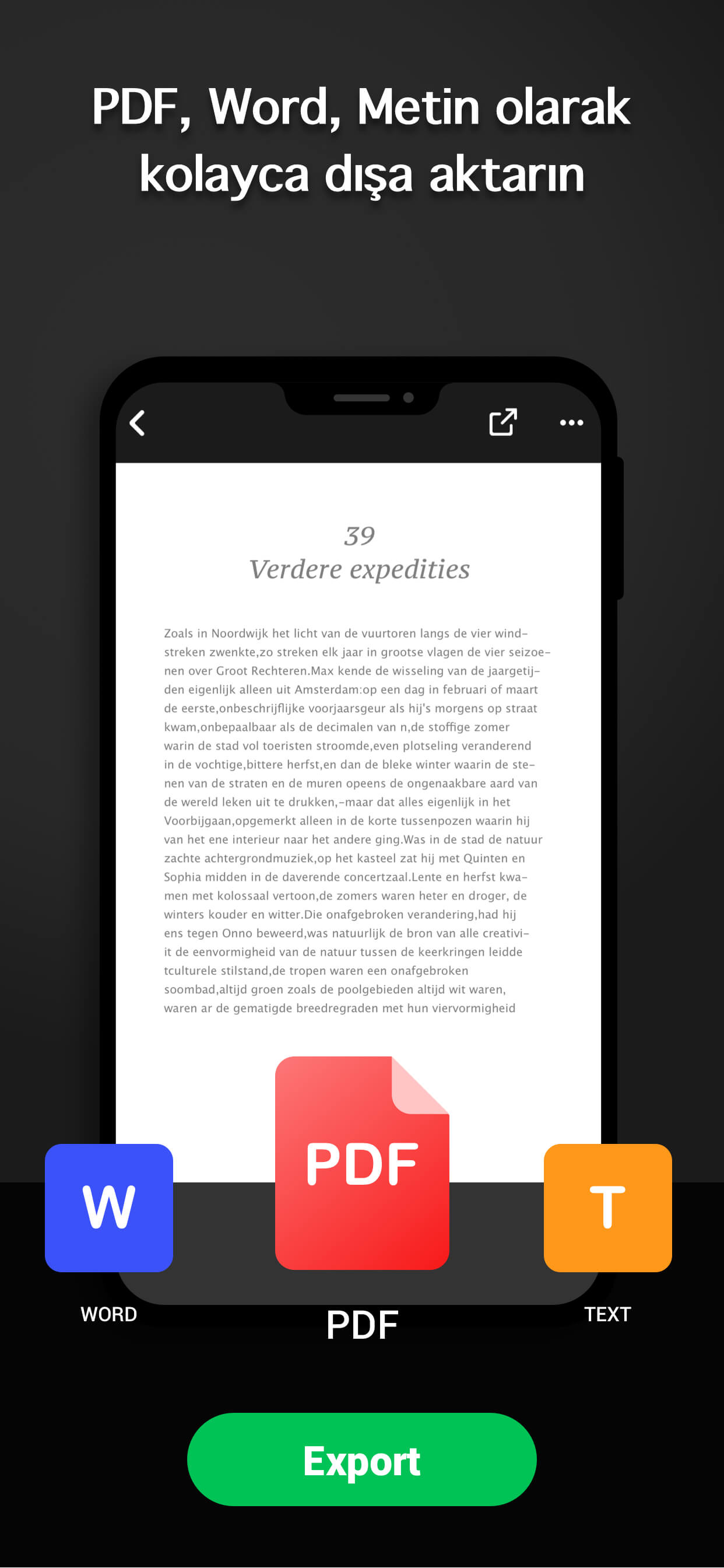 Belge için PDF Reader Pro
