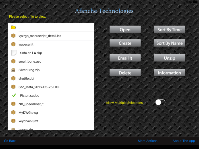 Afanche 3D Viewer for pad