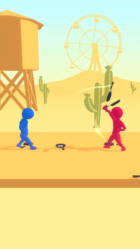 #5. Throw Duel (iOS) Podle: Only One Percent Inc.