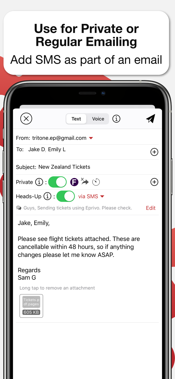 EPRIVO Mail - Encrypted Email