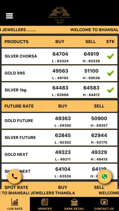 BJT Bullion Screenshot