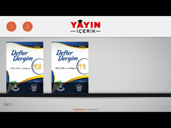 Yayın İçerik Mobil Kütüphane