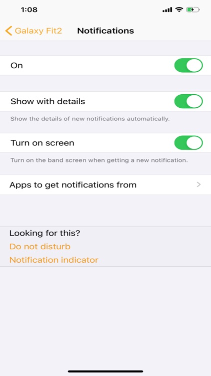 Samsung Galaxy Fit (Gear Fit) screenshot-7