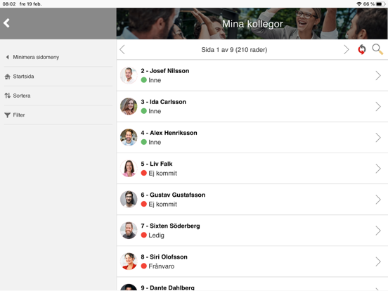 Screenshot #5 pour HRM Mobile