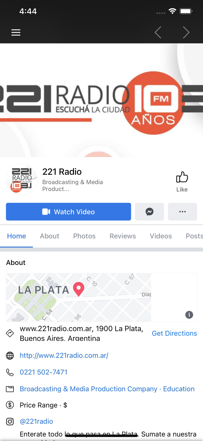 221 Radio La Plata