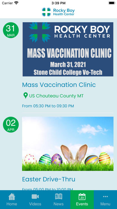 Rocky Boy Health Center Screenshot