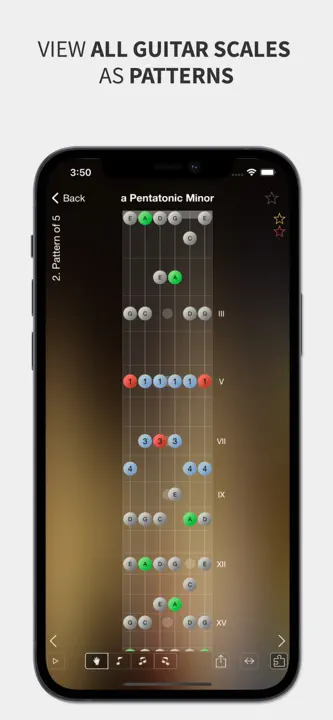 Star Scales Pro For Guitar : capture d’écran 2 sur 8
