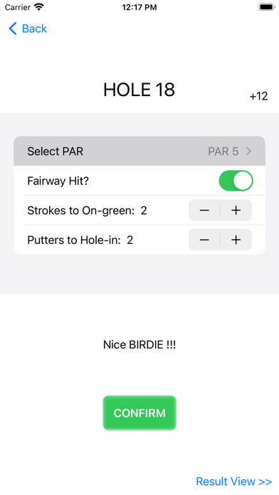Golf Counter Simple Screenshot